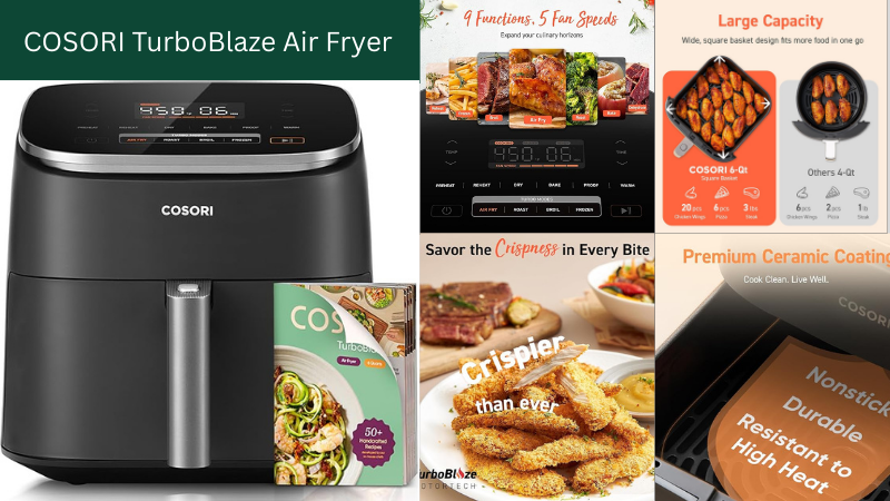 COSORI Turbo Blaze Air Fryer