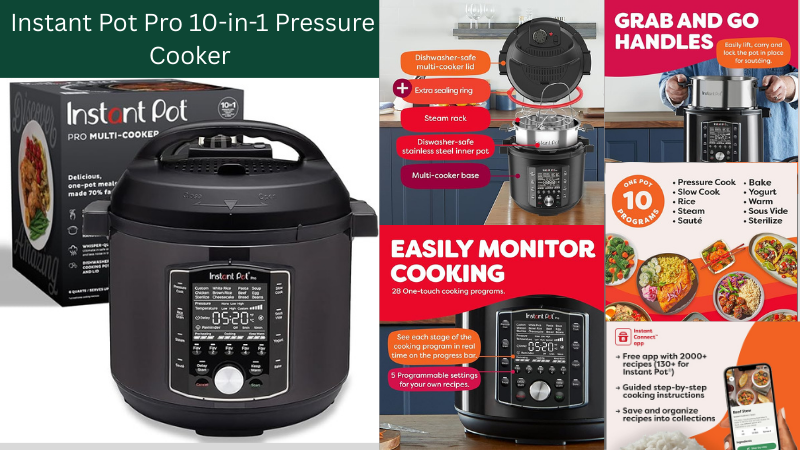Instant Pot Pro 10-in-1 Pressure Cooker